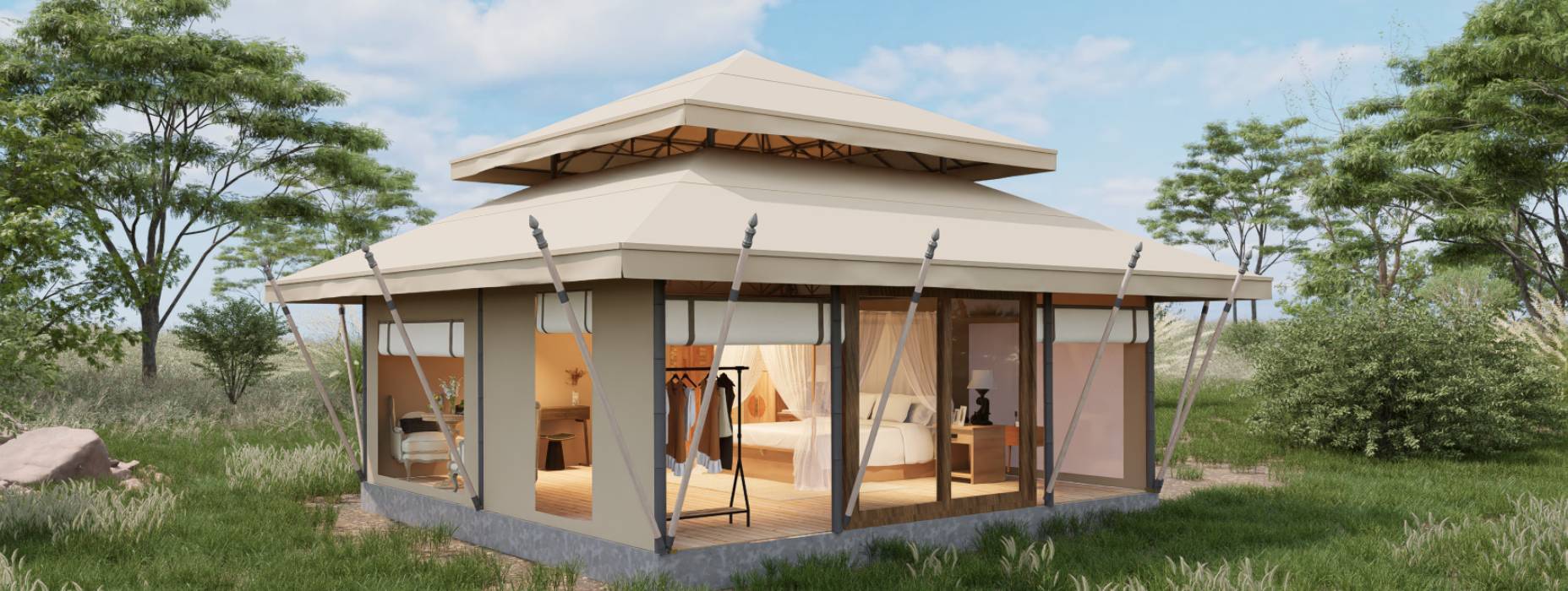 肥东县户外野奢帐篷